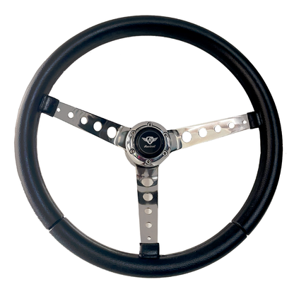 Revival Five Balls PU Steering Wheel with Applique