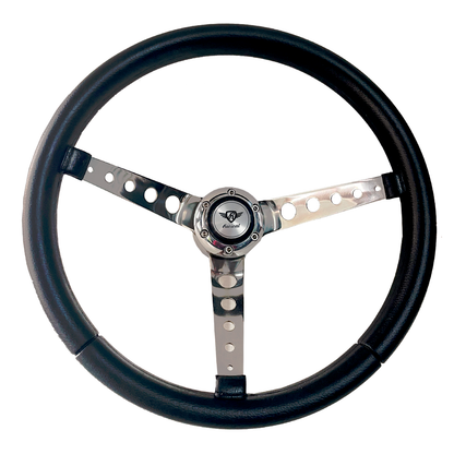 Revival Five Balls PU Steering Wheel with Applique