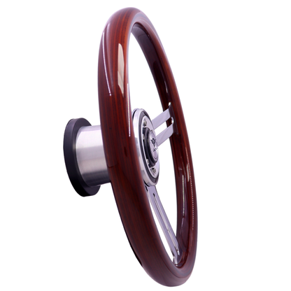 Revival BTS wooden steering wheel with disc