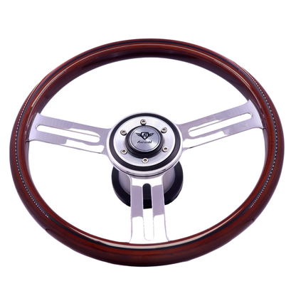 Revival BTS wooden steering wheel with disc