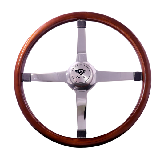 Revival Cross Rod Wood Steering Wheel