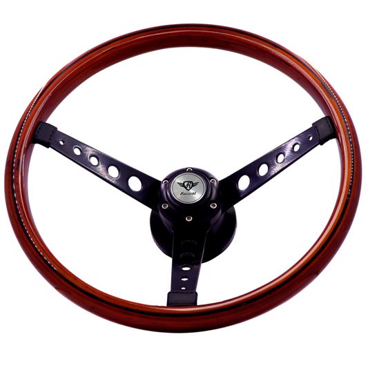 Revival Five Balls Madeira Black Steering Wheel