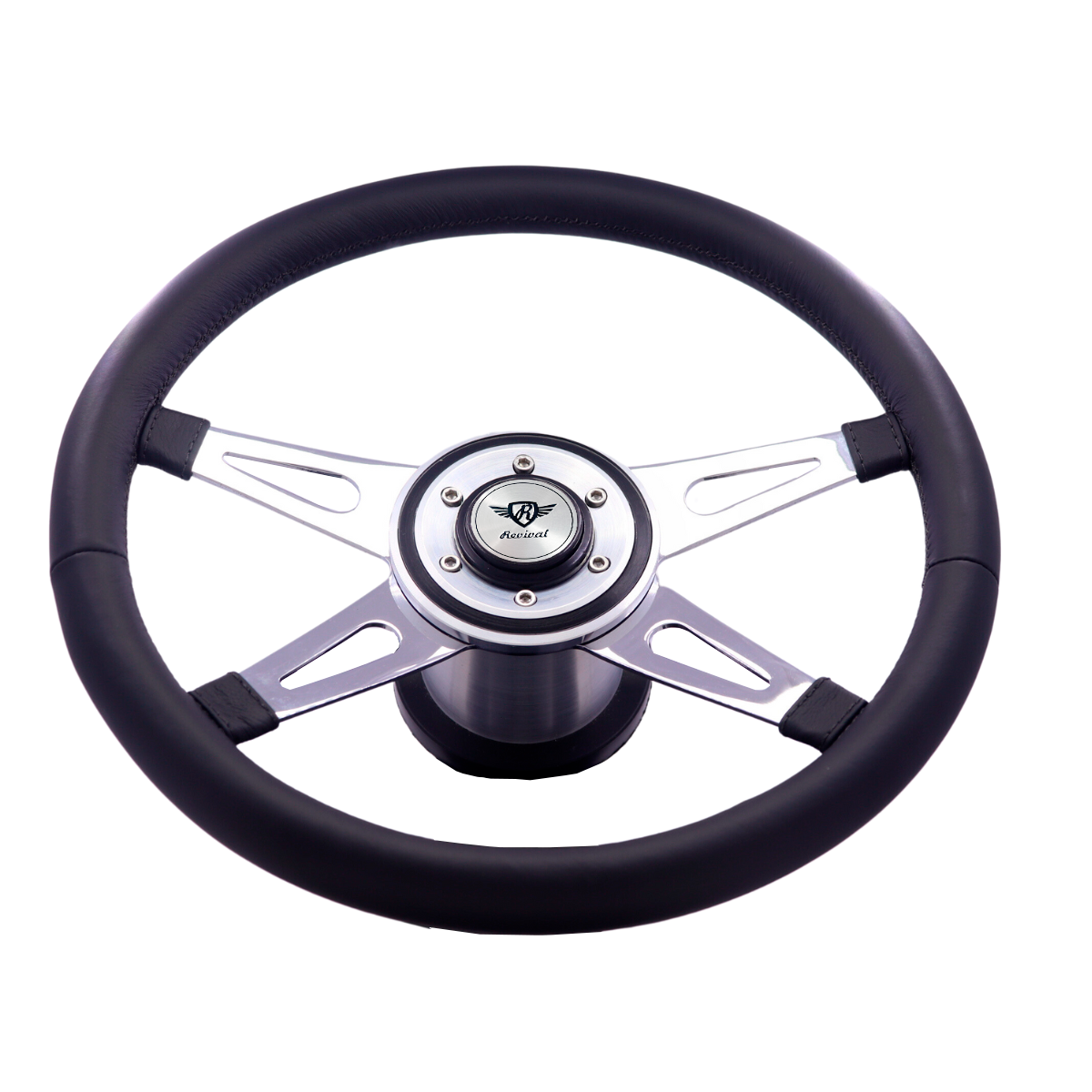 Revival LT Leather steering wheel with disc