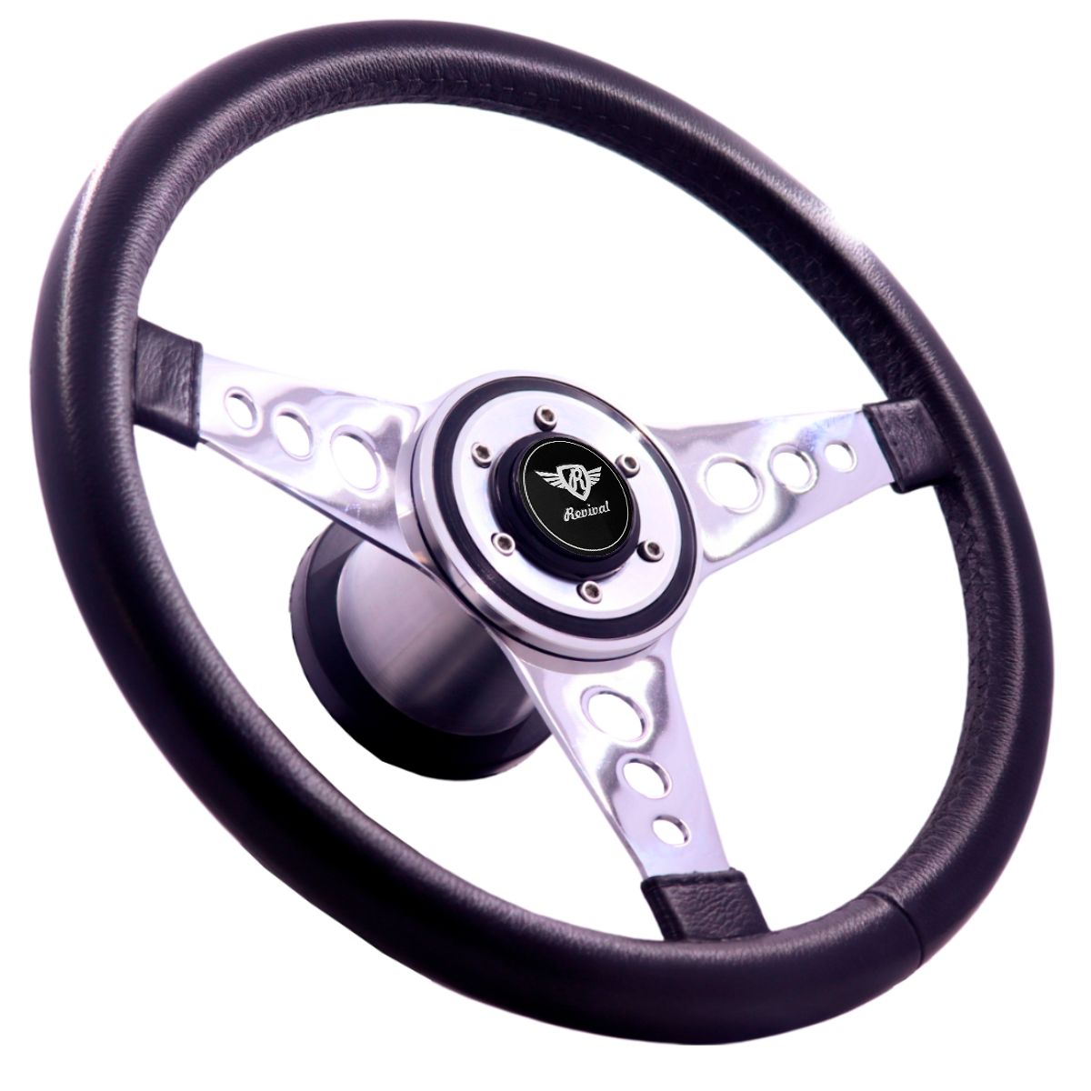 Revival PU steering wheel with disc