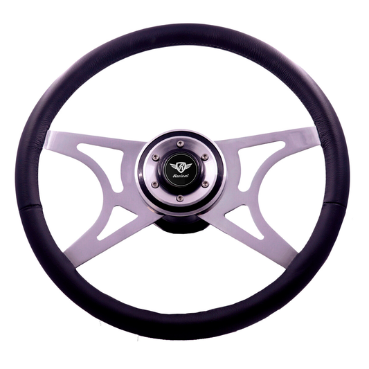 Wega Leather Revival Steering Wheel (Black Logo)